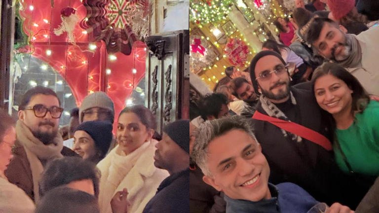 Deepika Padukone and Ranveer Singh spotted in New York during holiday season