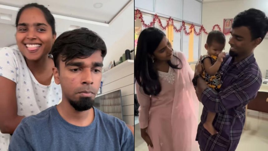 Bengaluru Couple’s Heartfelt Adoption Journey Goes Viral